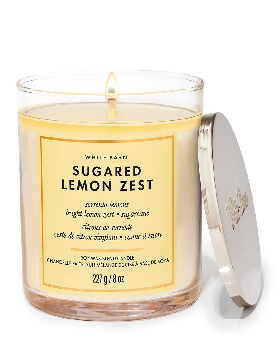 Vela aromática aroma limón Vela aromática aroma limón