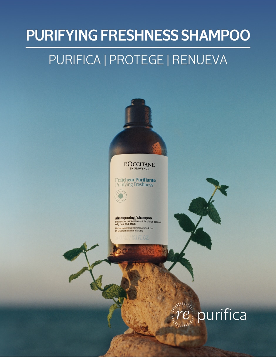 Shampoo para cabello Locc frescura purificante 300 ml 2