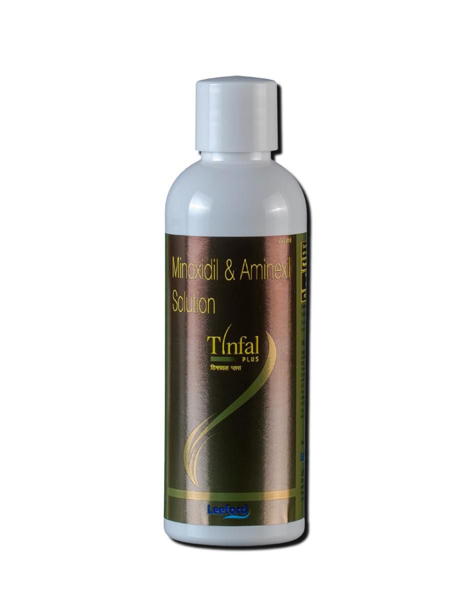 Tratamiento para barba y cabello Minoxidil 5Mg + Aminexil crecimiento 1