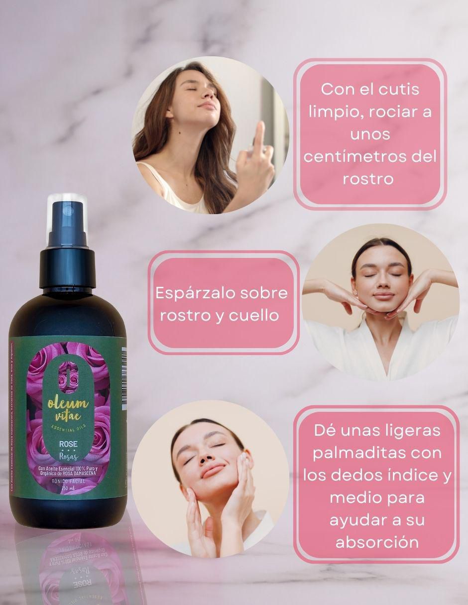 Tónico facial Rosa Damascena