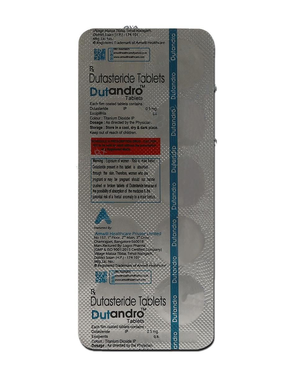 Tratamiento para capilar Dutasterida 0.5Mg anticaída 2