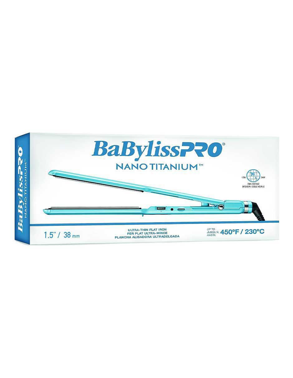 Alaciadora Babyliss Pro BLL-BBL-BNT4073TUC placas de nano titanium