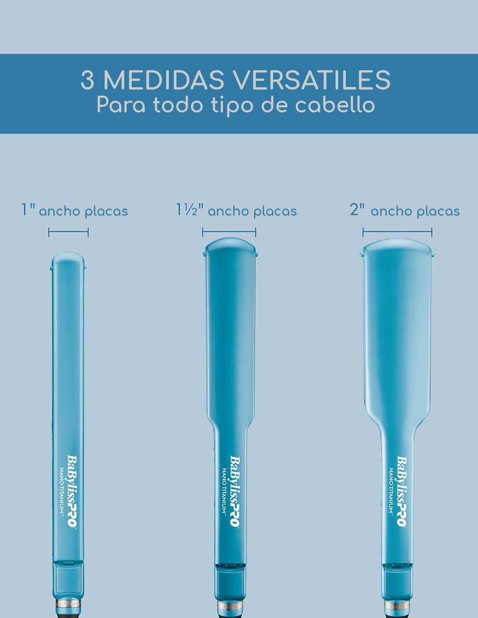 Alaciadora Babyliss Pro BLL-BBL-BNT4073TUC placas de nano titanium