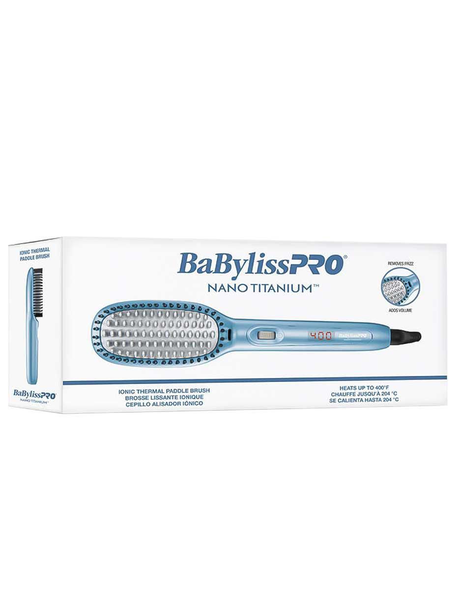 Alaciadora Babyliss Pro placas de nano titanium