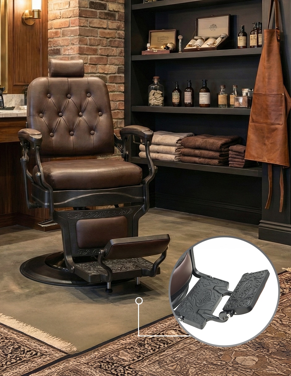 Sillón para barbería 6