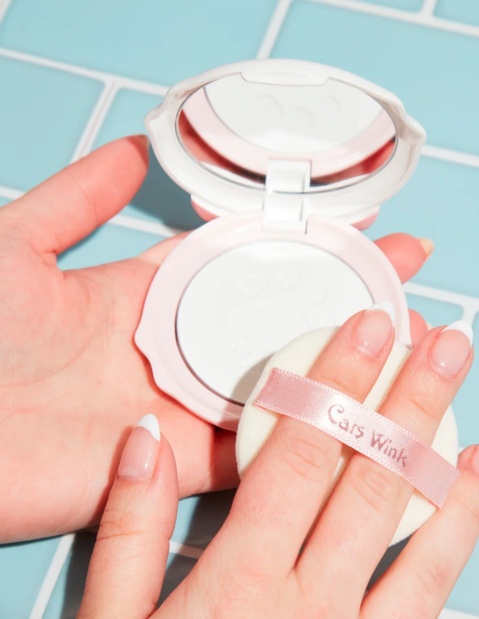 Polvo compacto traslúcido Tony Moly Cats Wink