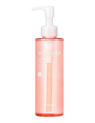 Limpiador facial Apricot Deep Cleansing Oil Tony Moly Wonder para purificar