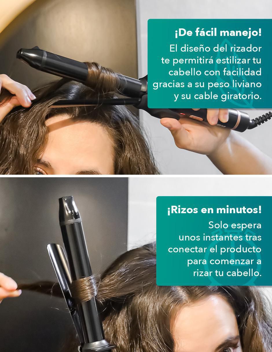 Rizadora Rca 25 mm de cerámica - turmalina