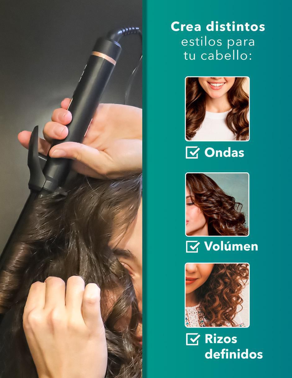 Rizadora 25 mm de cerámica - turmalina