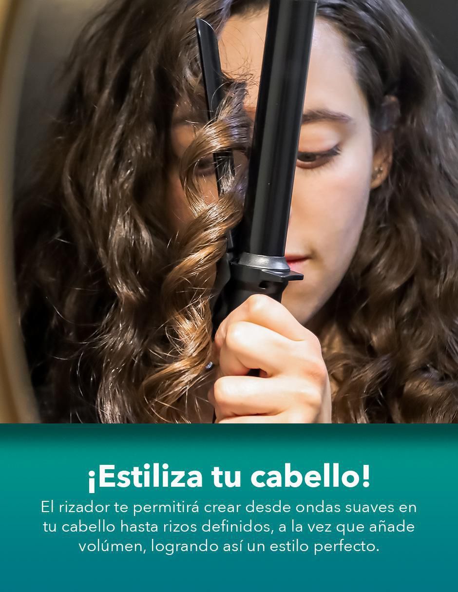 Rizadora Rca 25 mm de cerámica - turmalina