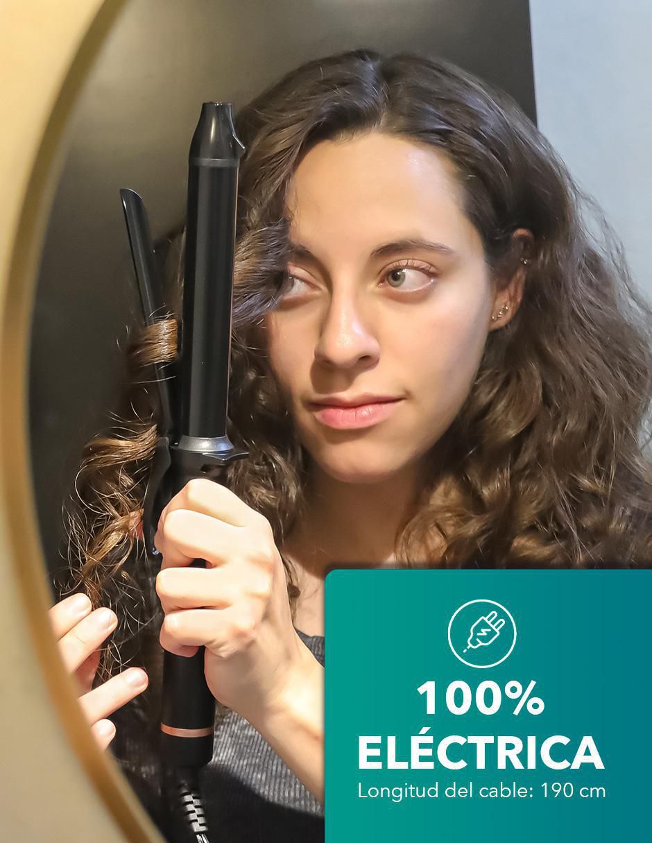 Rizadora Rca 25 mm de cerámica - turmalina