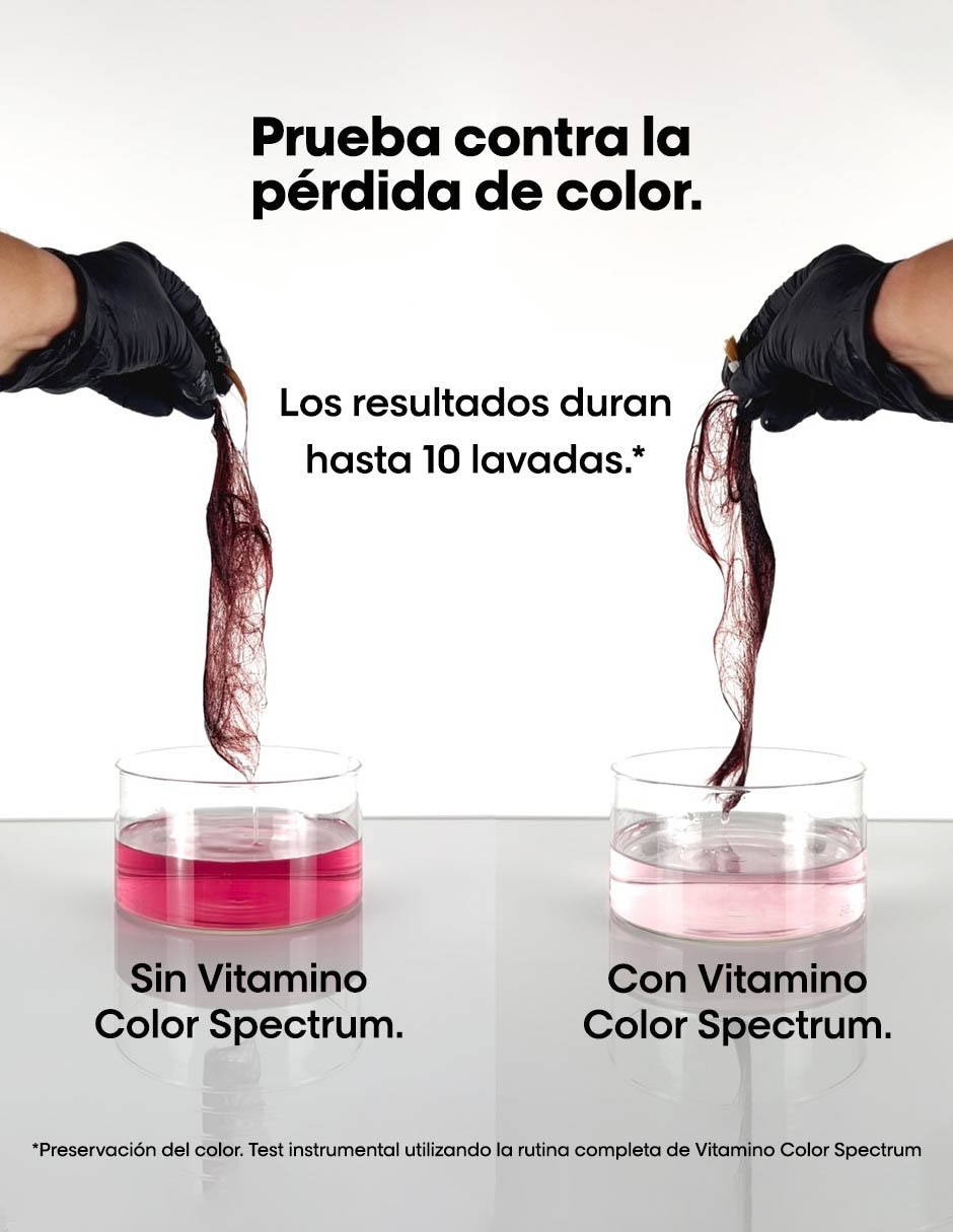 Shampoo protector de color para cabello Loreal Professionnel Vitamino Color Spectrum 300 ml 4