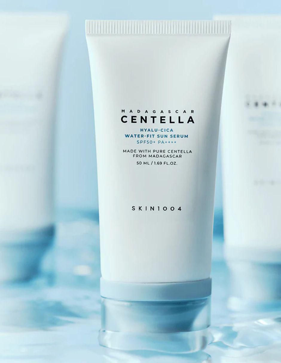 Tónico facial Madagascar Centella Hyalu-cica Water-fit Sun Serum SPF50 Twin Skin 1004