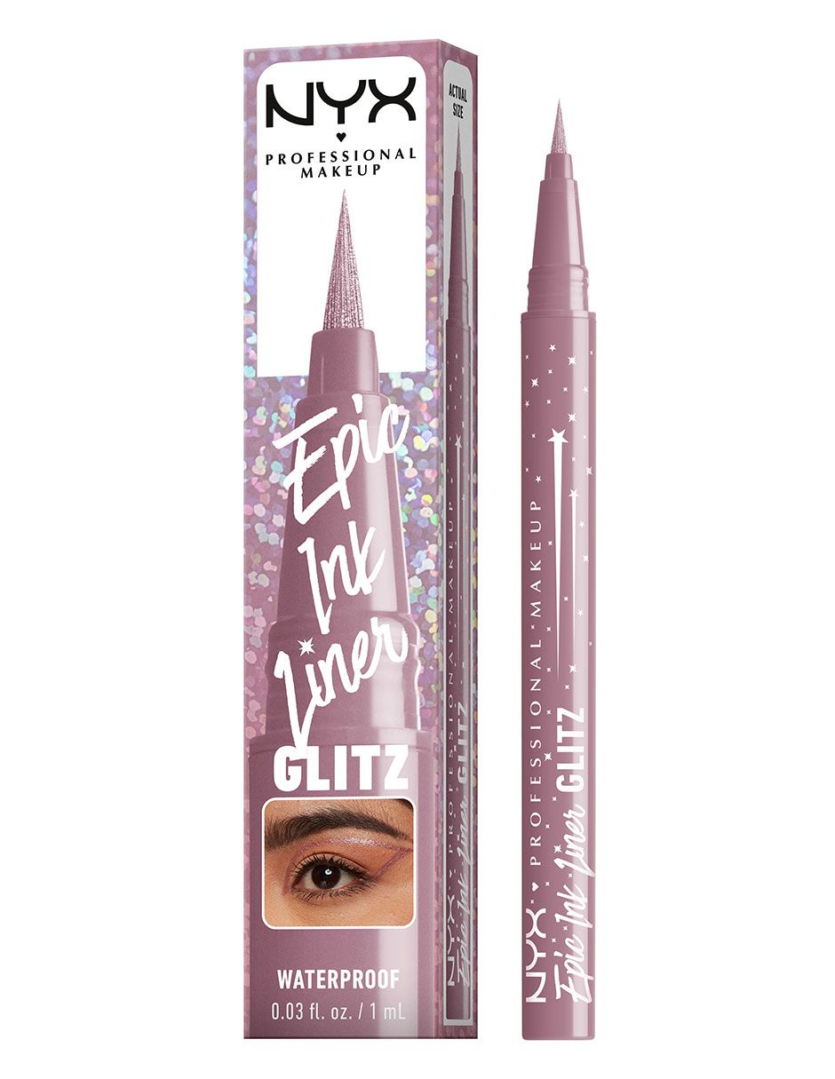 Delineador para ojos glitter Professional Makeupp Epic Ink Liner 8