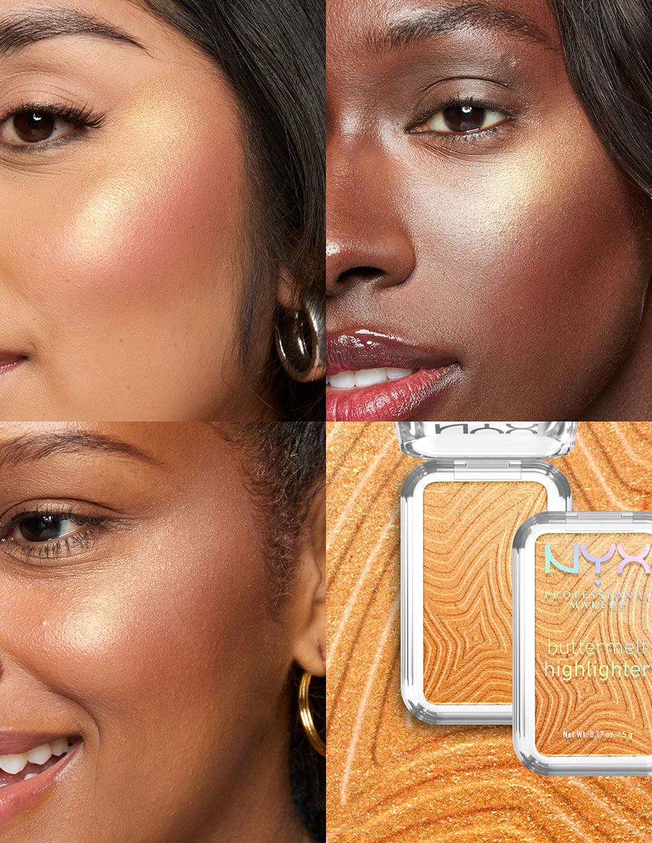 Iluminador Professional Makeup Buttermelt Highlighter 4