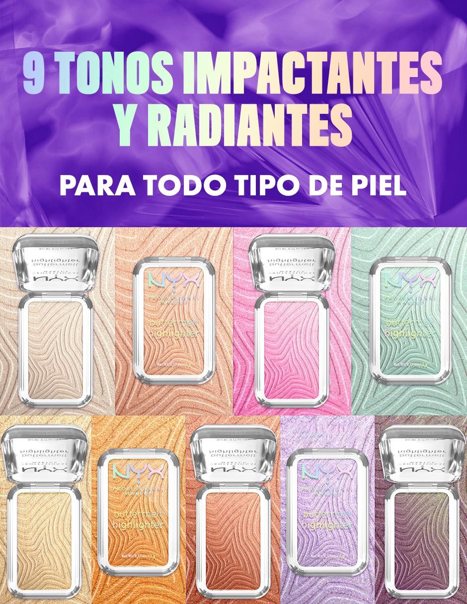 Iluminador Professional Makeup Buttermelt Highlighter 9