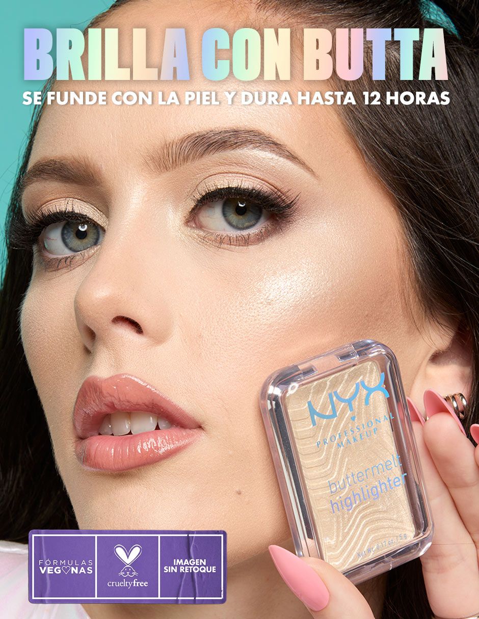 Iluminador Professional Makeup Buttermelt Highlighter 6