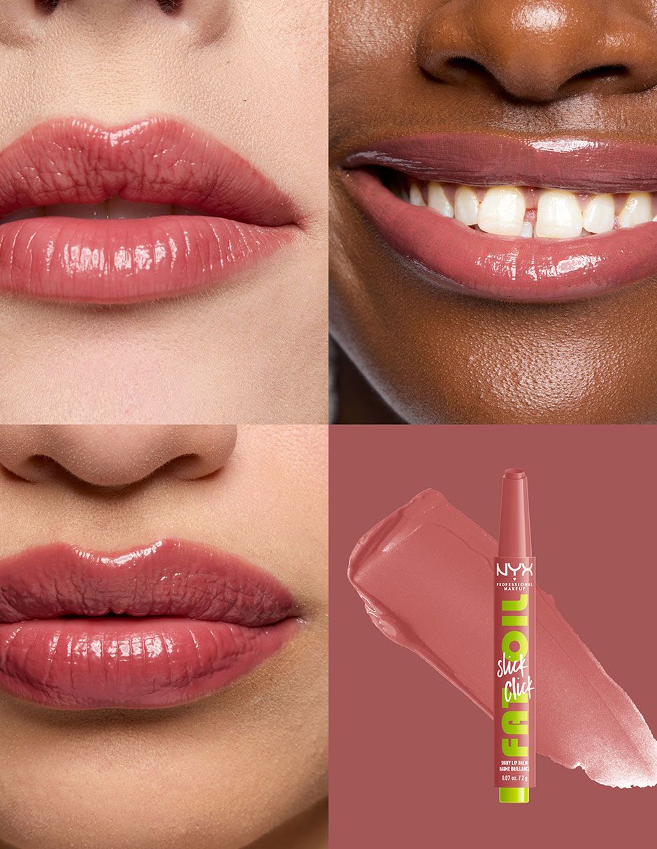 Labial brillante Nyx Professional Makeup Fat Oil Click
