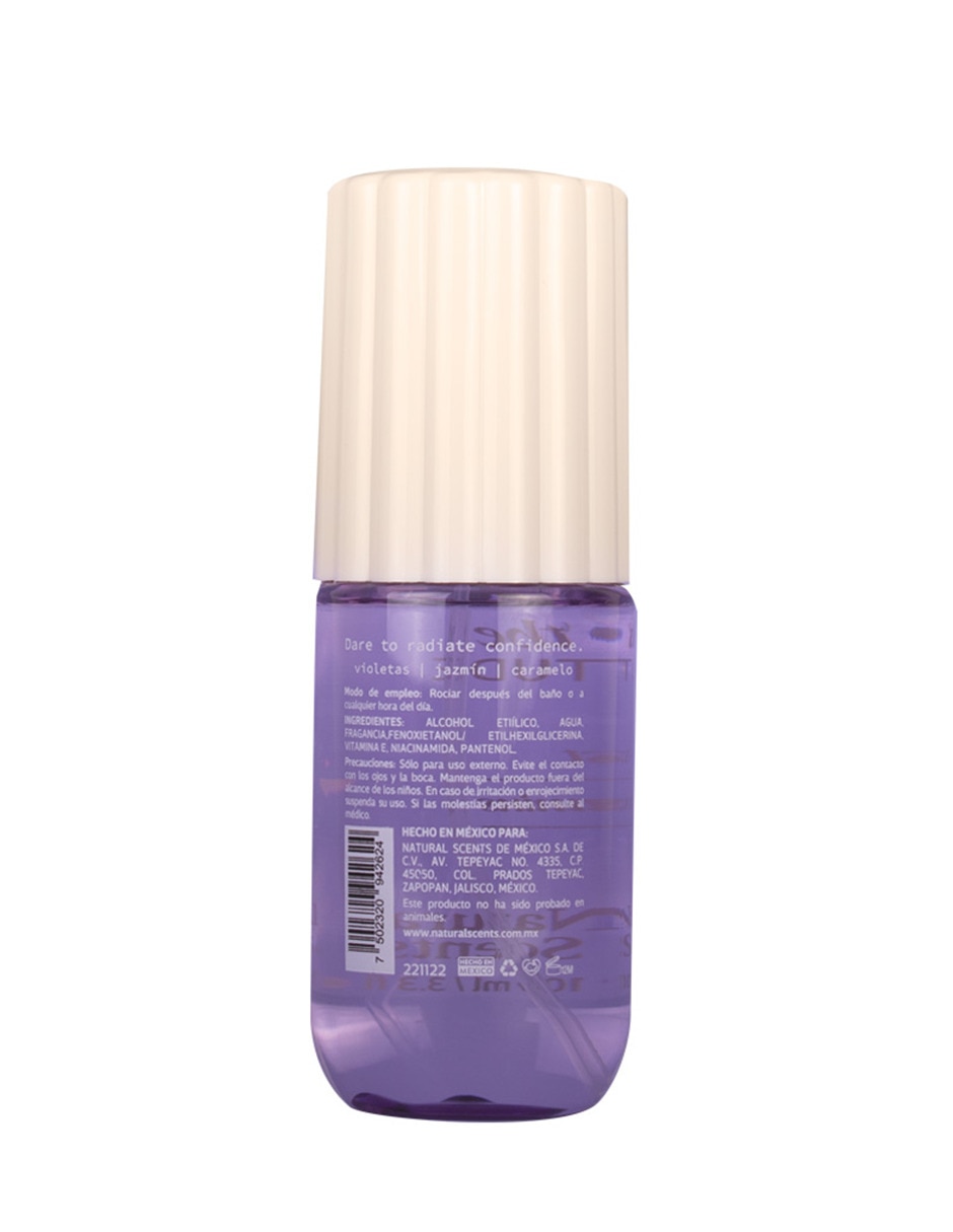 Hair y body mist Natural Scents Attitude para mujer