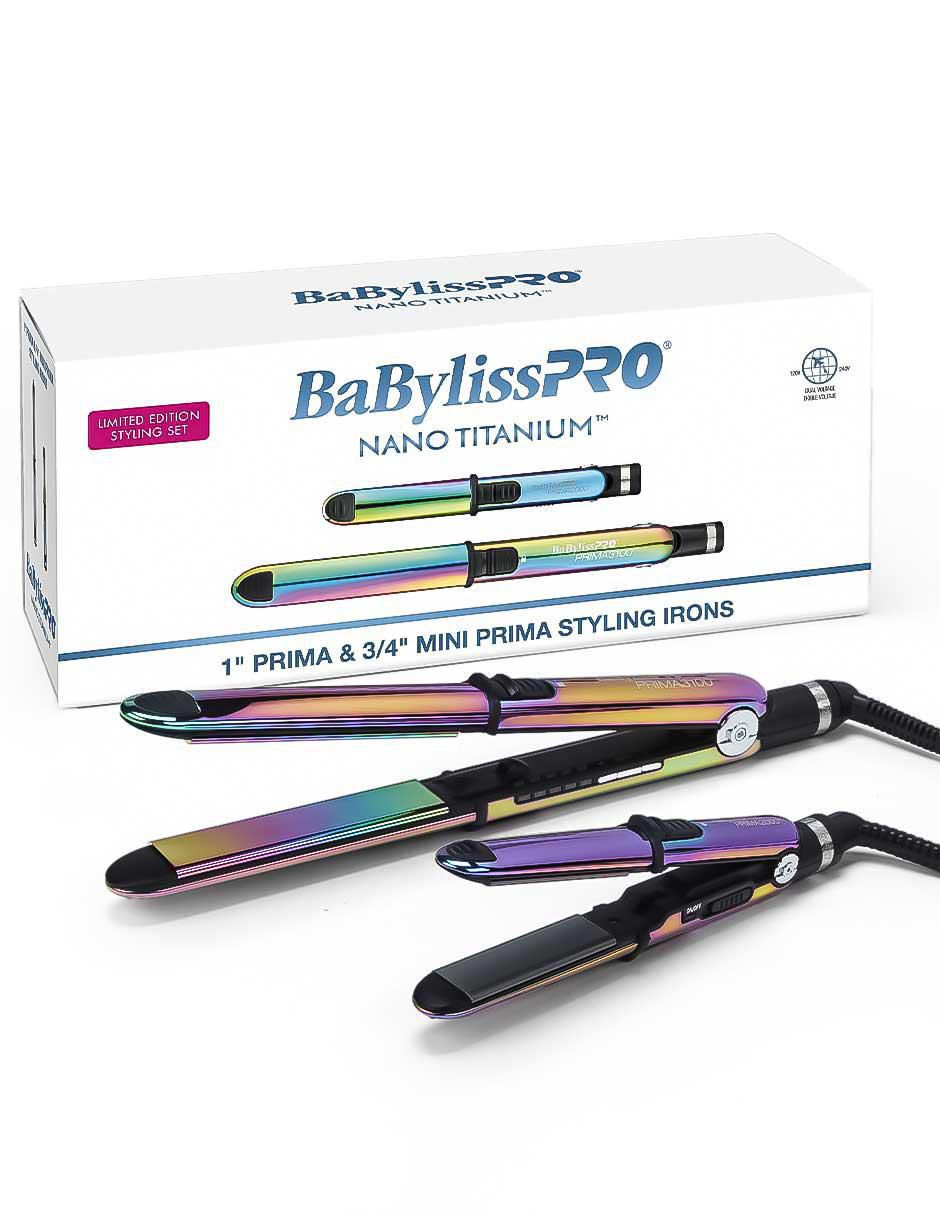 Set alaciadora BNTPPRB75 placas de nano titanium