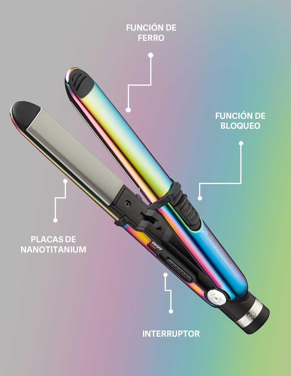Set alaciadora BNTPPRB75 placas de nano titanium 3