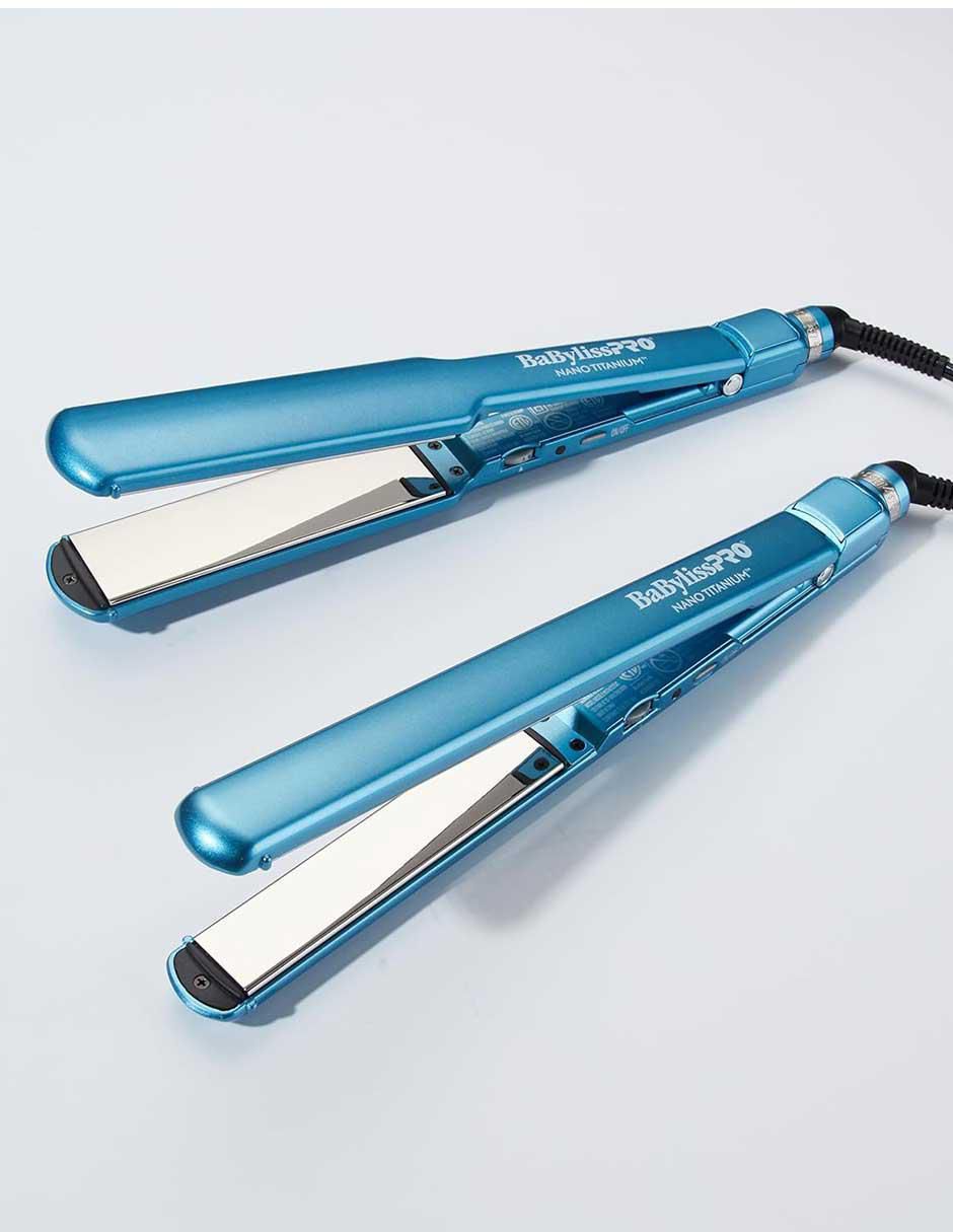 Set alaciadora Babyliss Pro BNTPP57UC placas de nano titanium