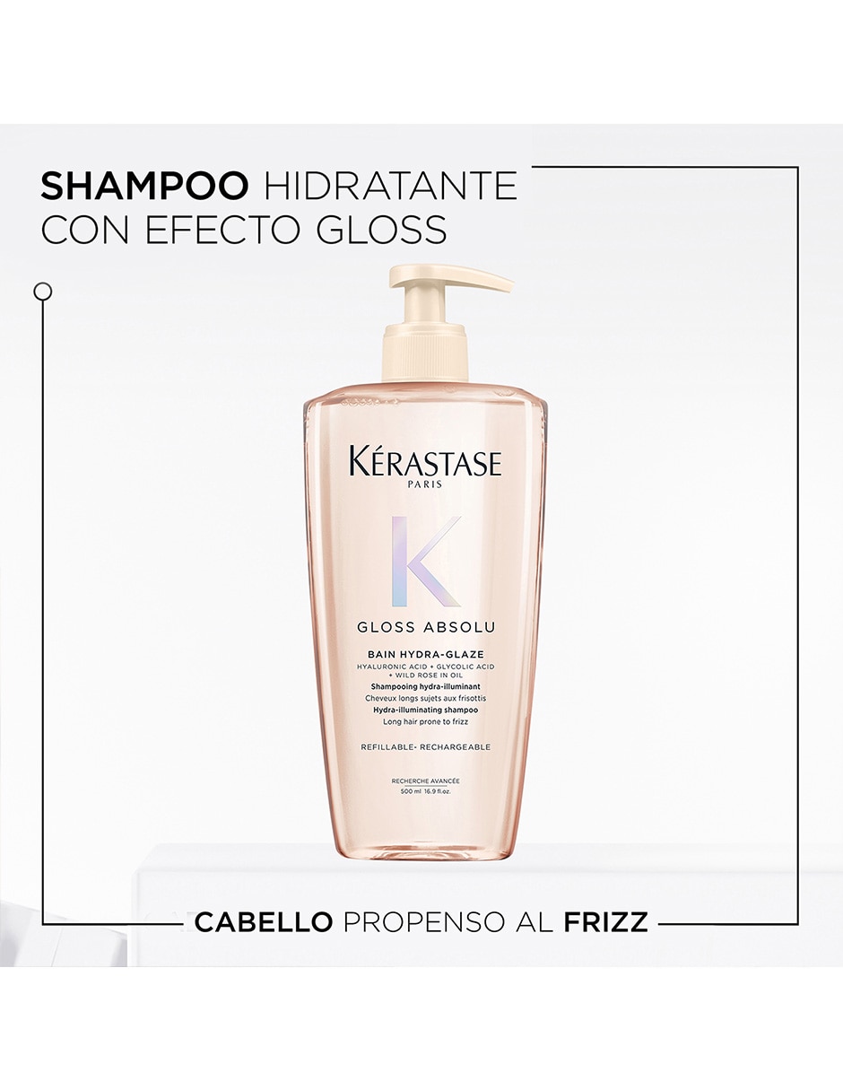 Shampoo para cabello seco Bain Hydra-Glaze Kérastase Gloss Absolu 250 ml 6