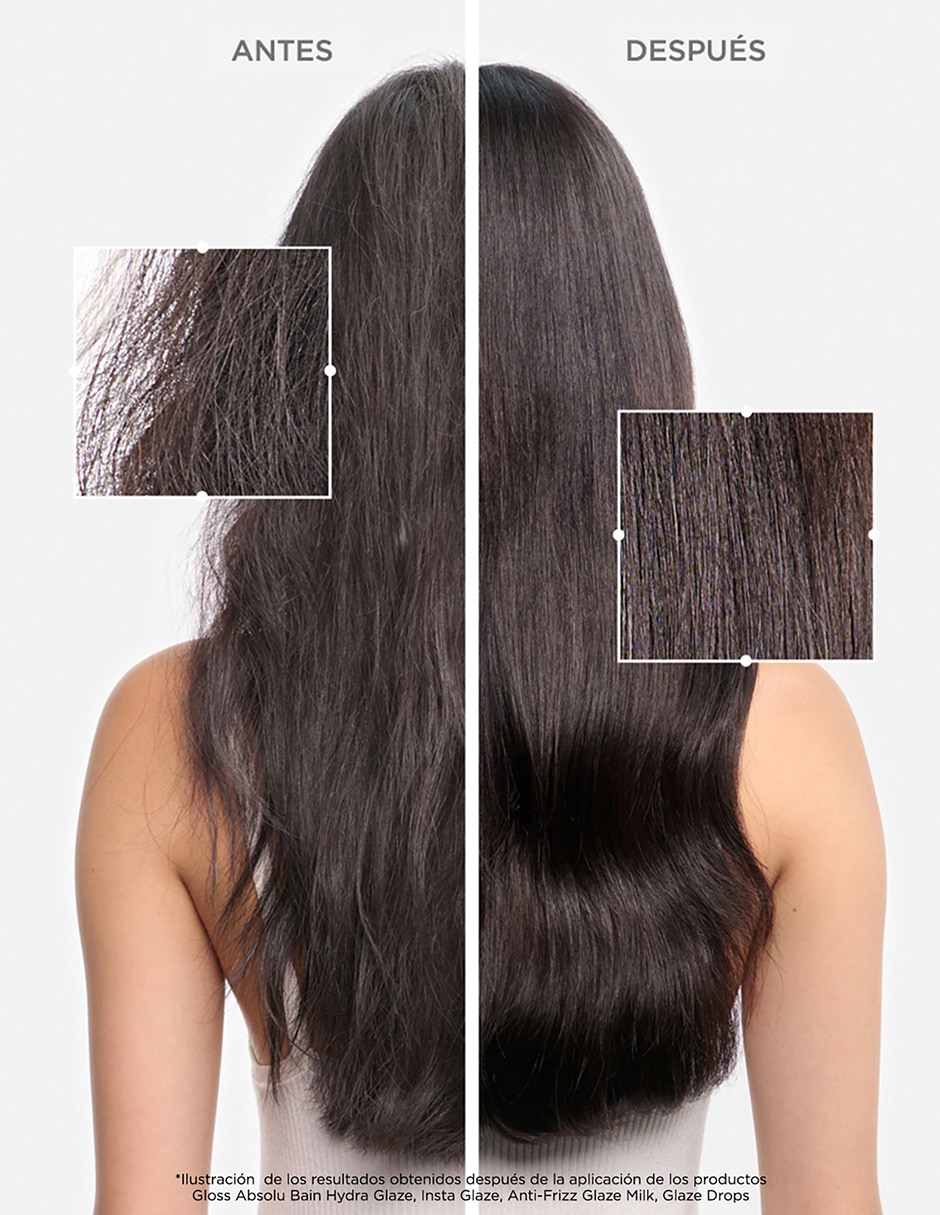 Shampoo para cabello seco Bain Hydra-Glaze Kérastase Gloss Absolu 250 ml 5
