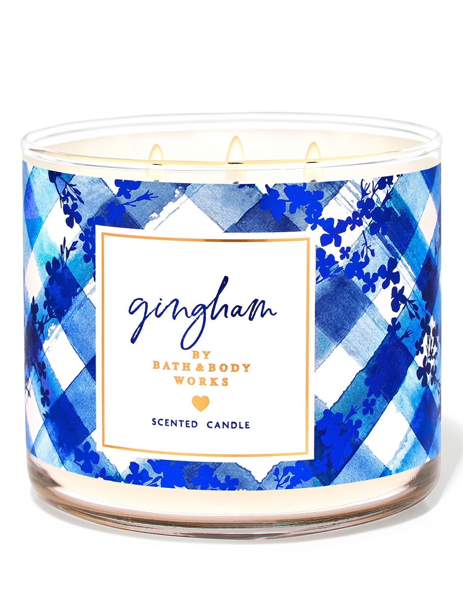 Vela aromática Gingham aroma durazno Vela aromática Gingham aroma durazno