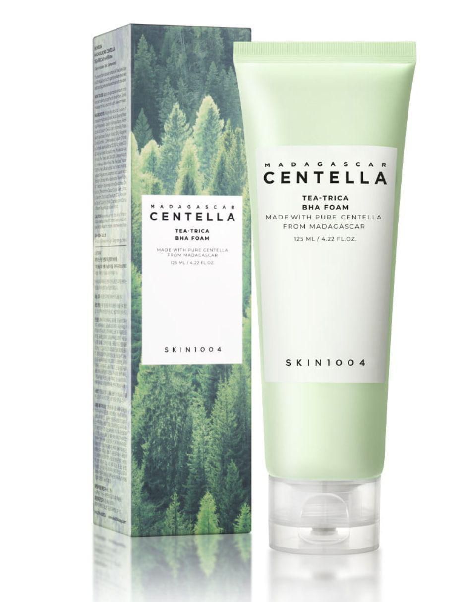 Crema facial recomendada para humectar de día y noche Madagascar Centella Tea-Trica Bha Foam para todo tipo piel Crema facial recomendada para humectar de día y noche Madagascar Centella Tea-Trica Bha Foam para todo tipo piel
