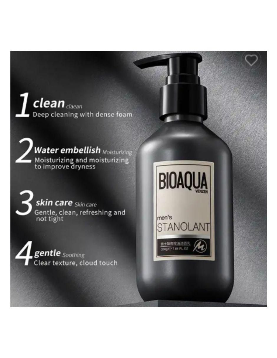 Limpiador facial para eliminar el brillo