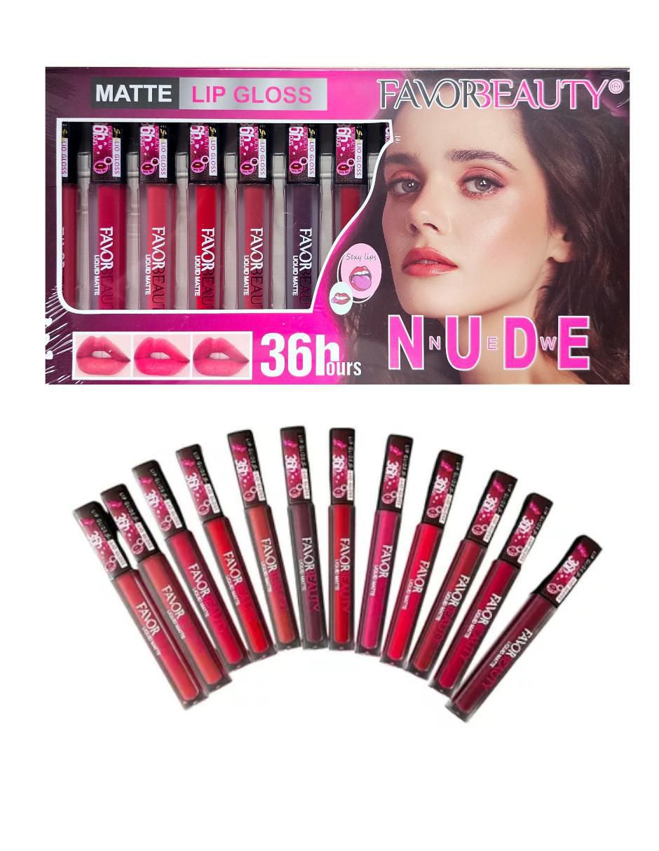 Set de labial mate Favorbeauty