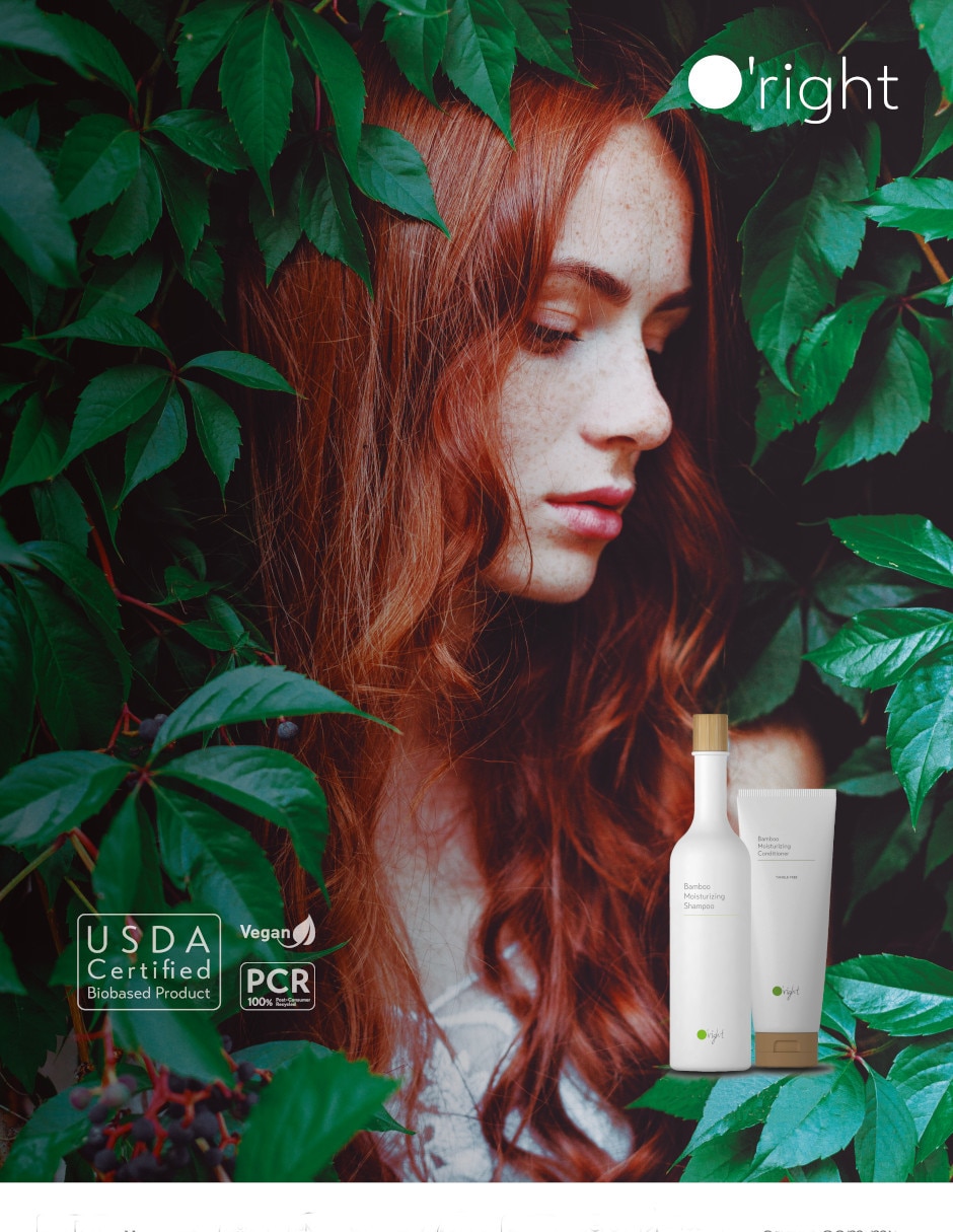 Acondicionador para cabello Bamboo O'right 250 ml