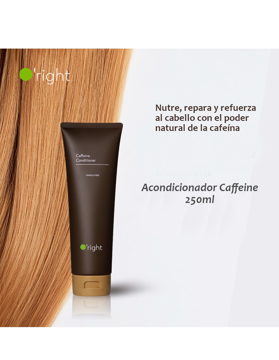 Acondicionador para cabello fortificante caffeine o'right sin familia o colección sin tamaño