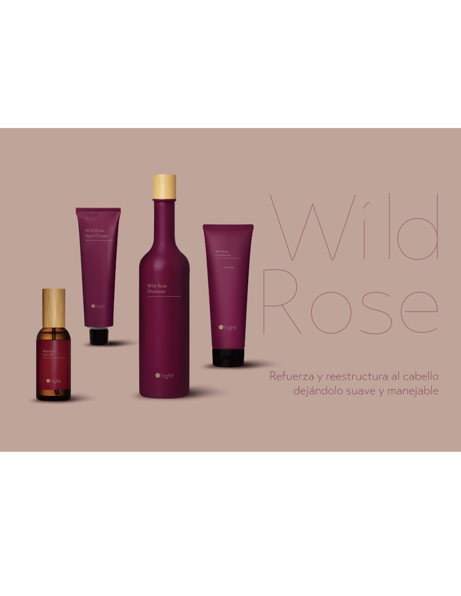 Acondicionador para cabello Wild Rose O'right 250 ml