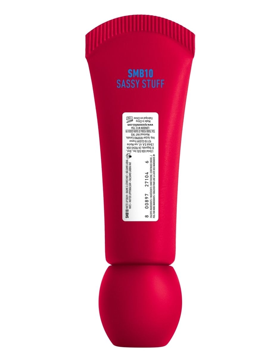 Bálsamo Professional Makeup Smushy Matte aroma frutal de 8 ml 5