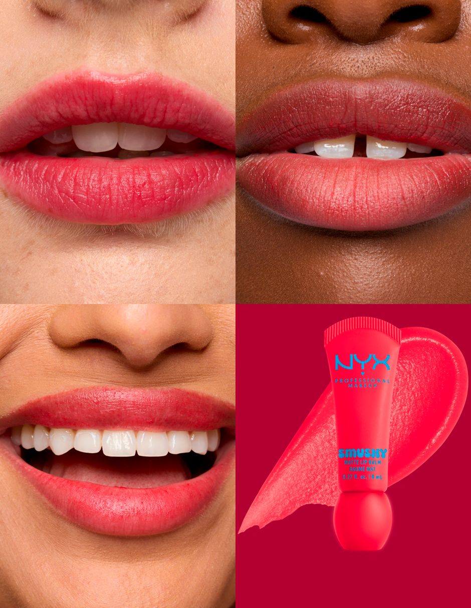 Bálsamo Professional Makeup Smushy Matte aroma frutal de 8 ml 9
