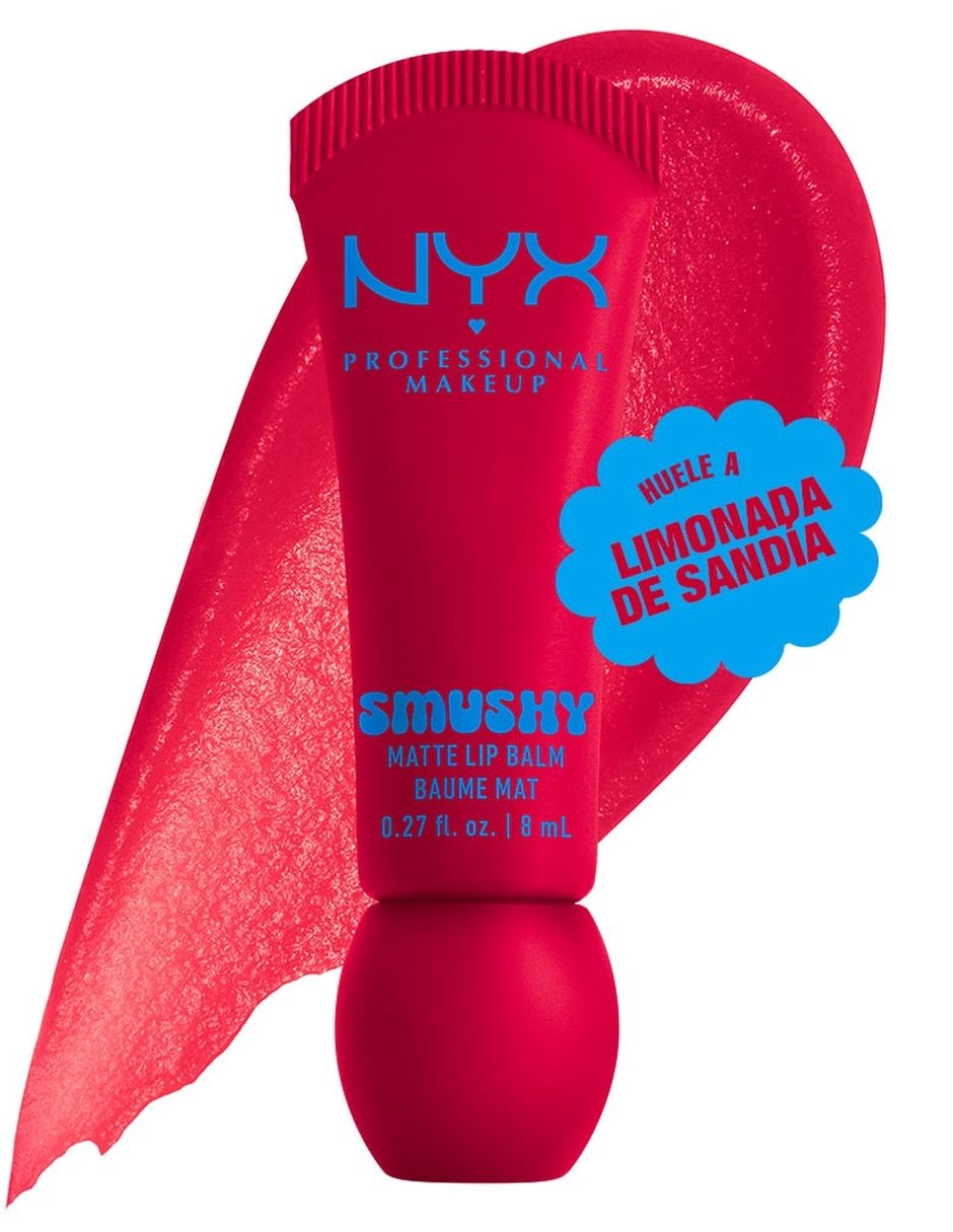 Bálsamo Professional Makeup Smushy Matte aroma frutal de 8 ml 10