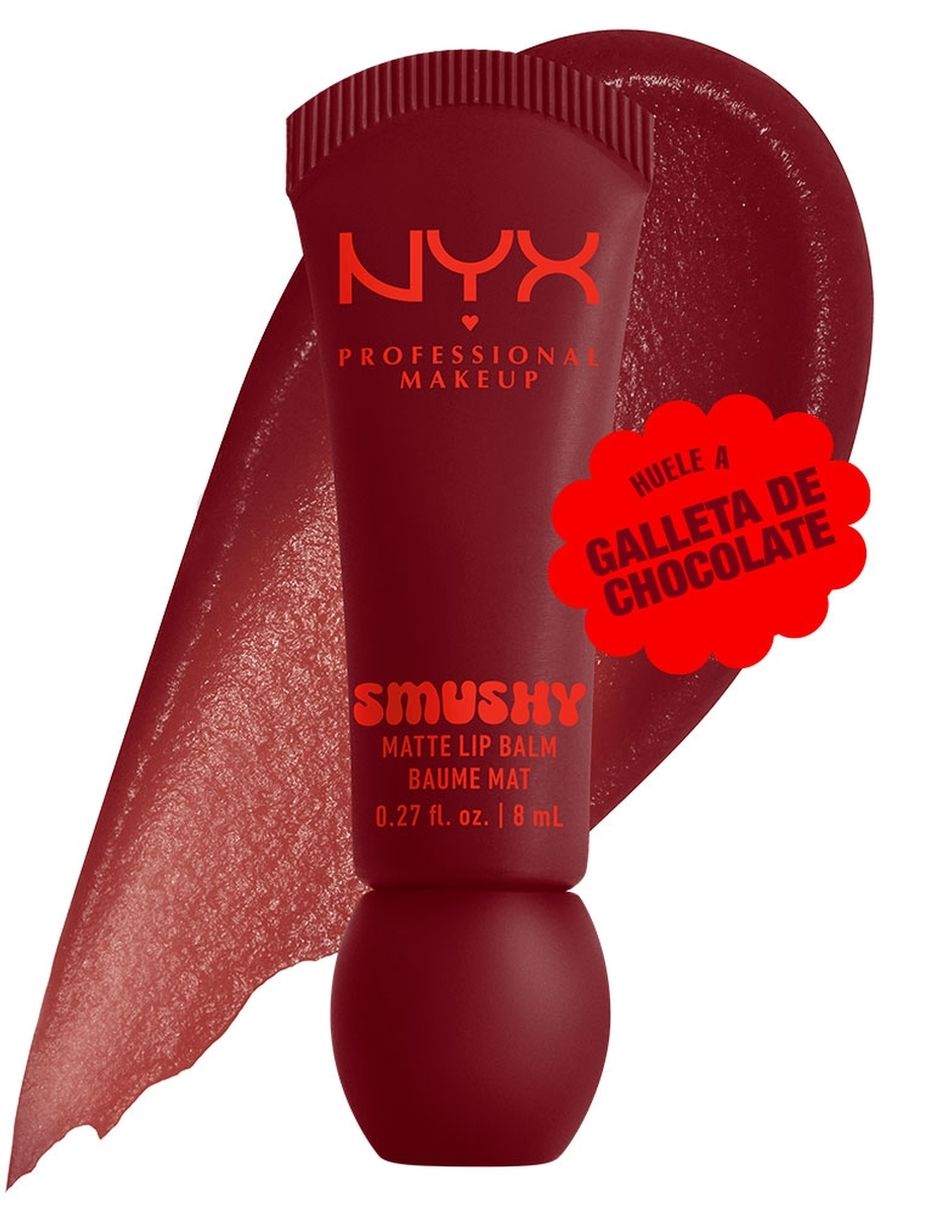 Bálsamo Nyx Professional Makeup Smushy Matte aroma frutal de 8 ml