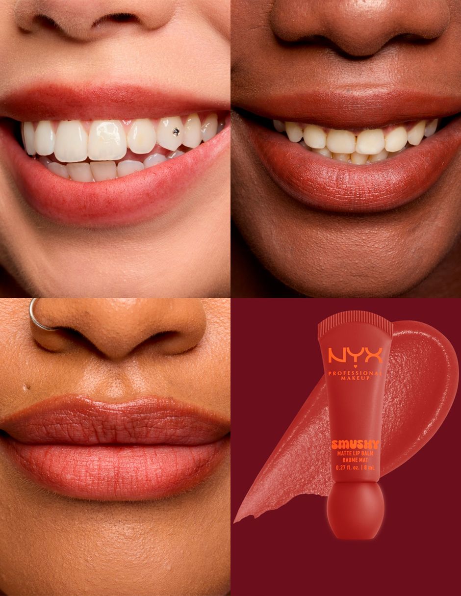 Bálsamo Nyx Professional Makeup Smushy Matte aroma frutal de 8 ml