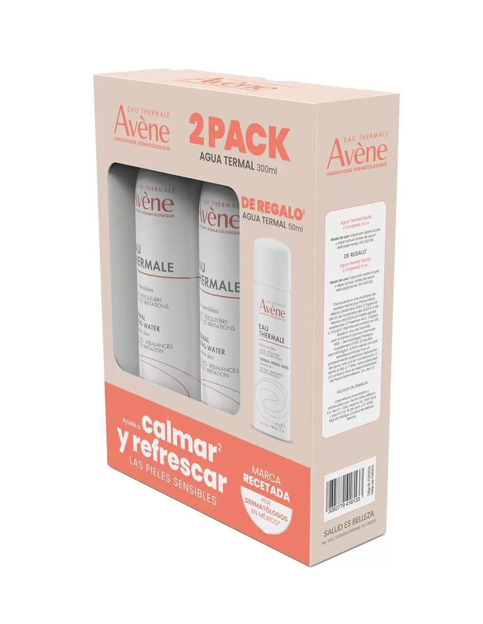 Set limpiador rostro y cuerpo Agua Termal para calmar la piel Set limpiador rostro y cuerpo Agua Termal para calmar la piel