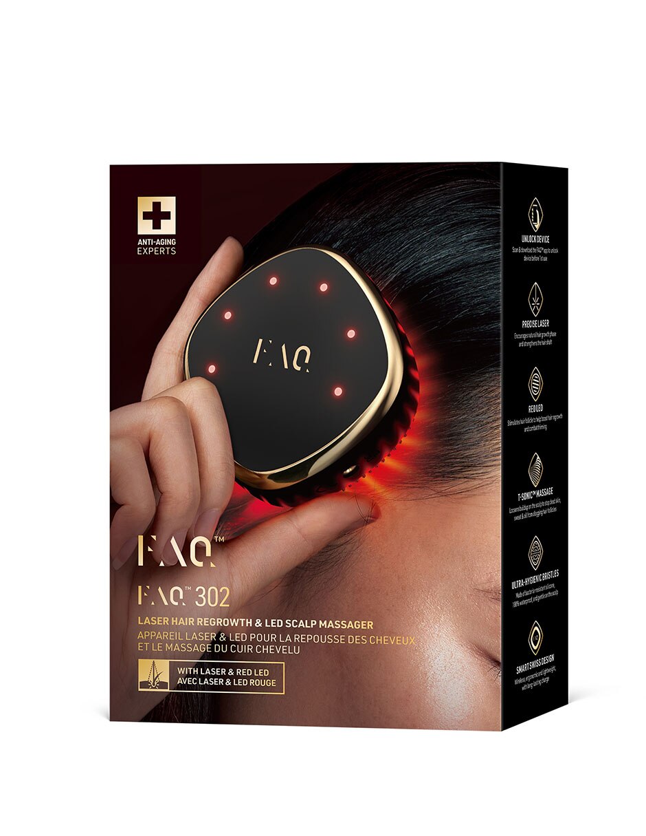 Masajeador para cabeza Láser y Red Led Foreo 302 3