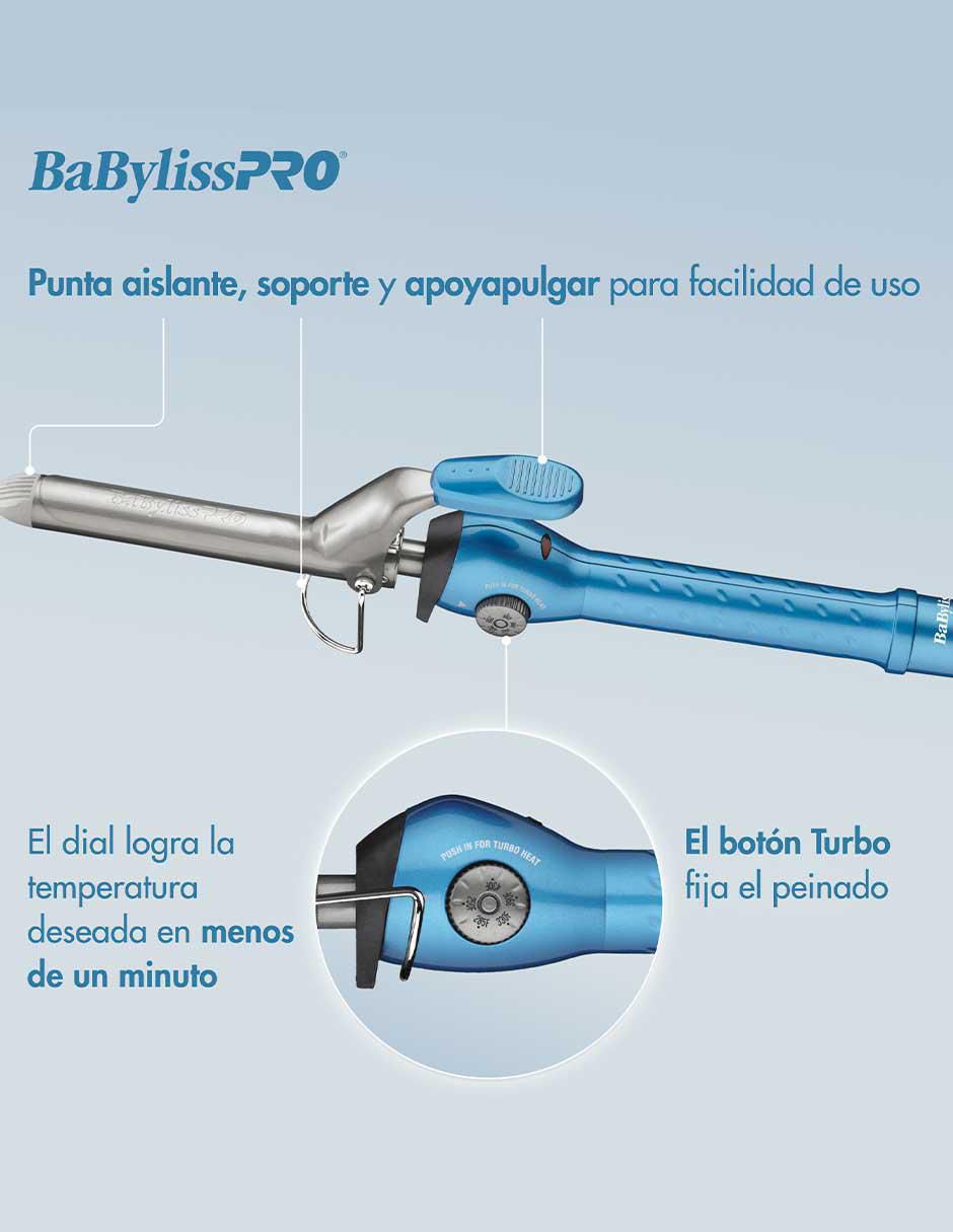 Rizadora BNT100S 25 mm de nano titanium 8