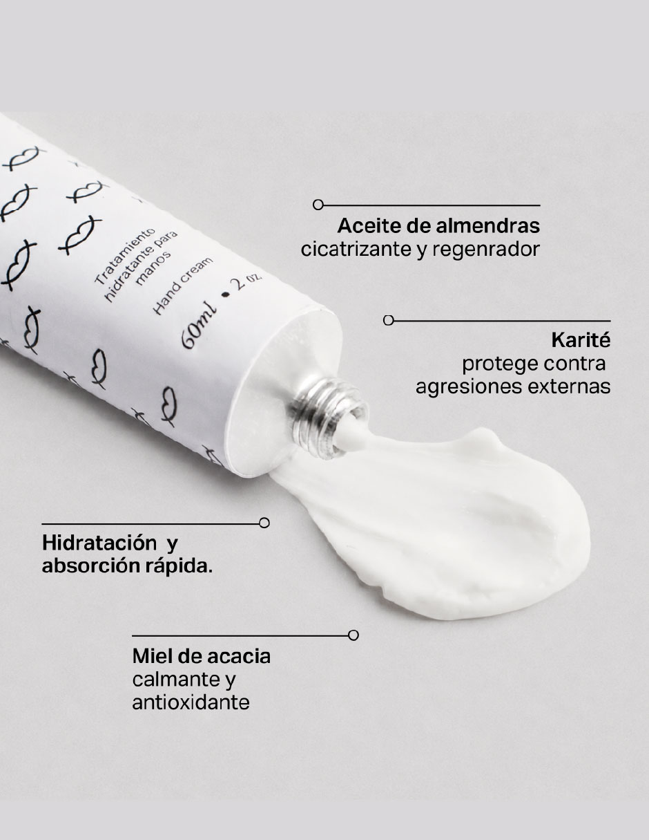 Crema para manos recomendada para humectar día y noche todo tipo piel 6