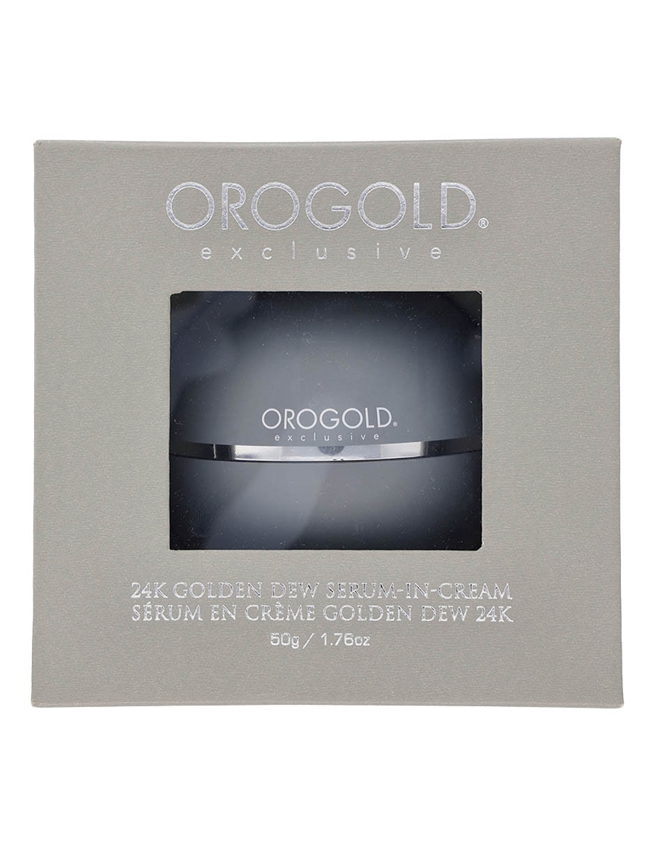 Crema facial recomendada para hidratar de día y noche 24k Golden Dew Serum para todo tipo piel