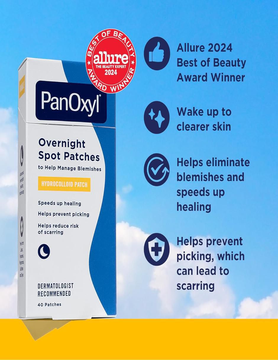 Parches para rostro Panoxyl