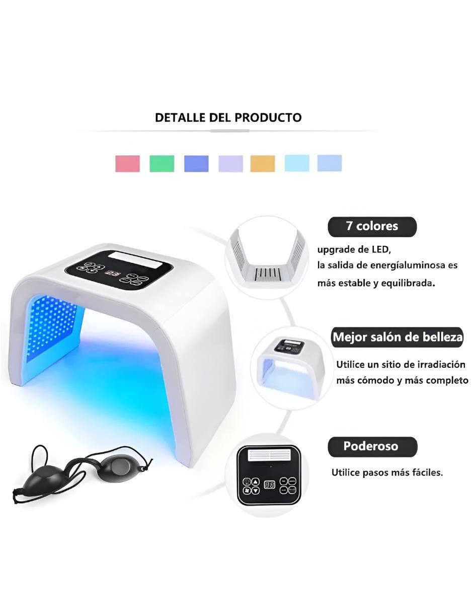 Máscara facial LED