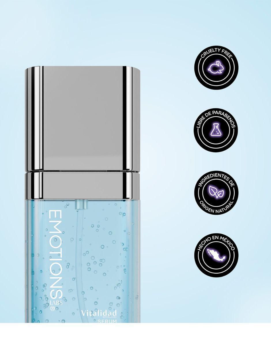 Sérum facial vitalidad hidratante efecto plumping de piel seca 2