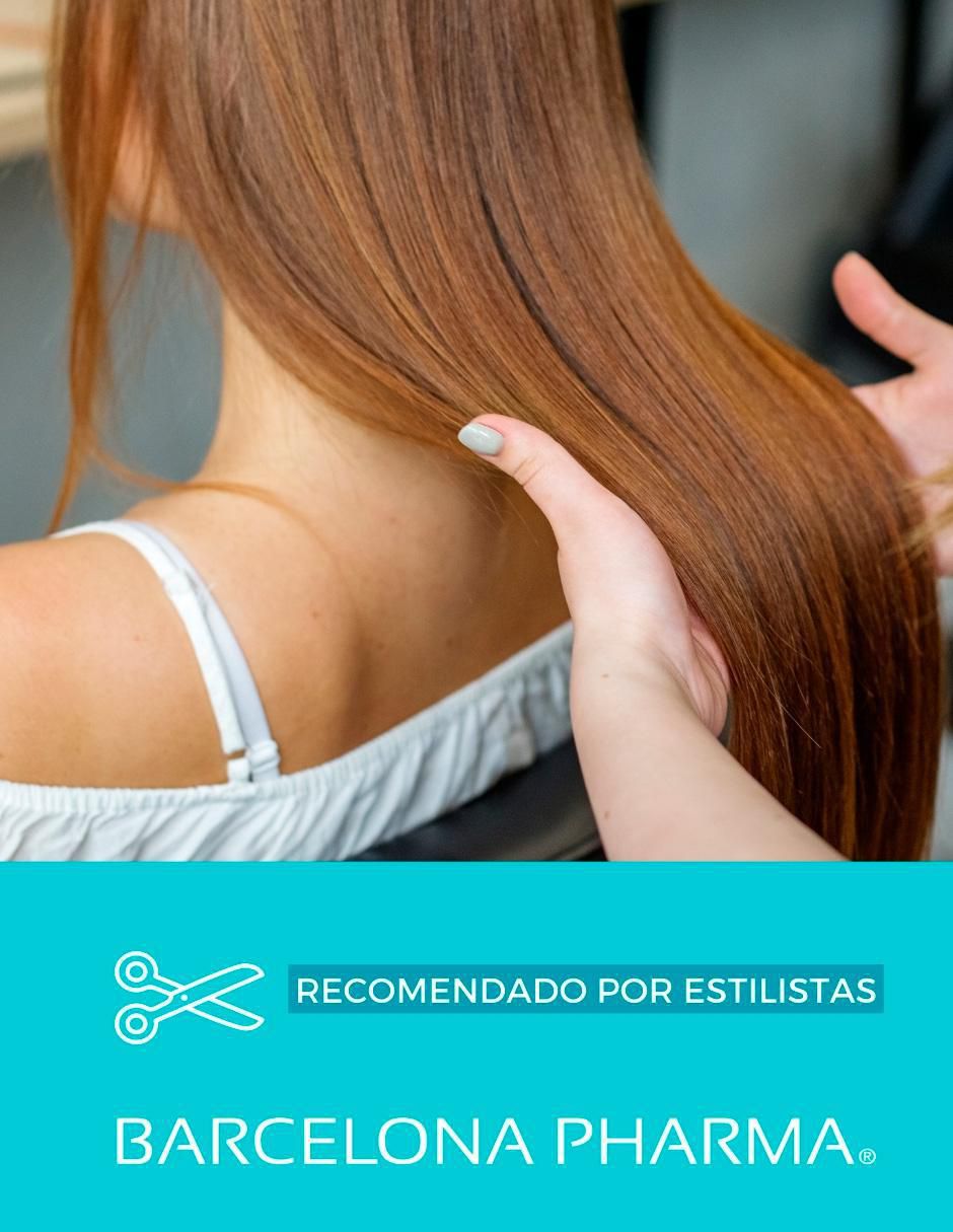 Kit tratamiento capilar Caviar Reestructurante Shampoo + Leave In reparador Barcelona Pharma