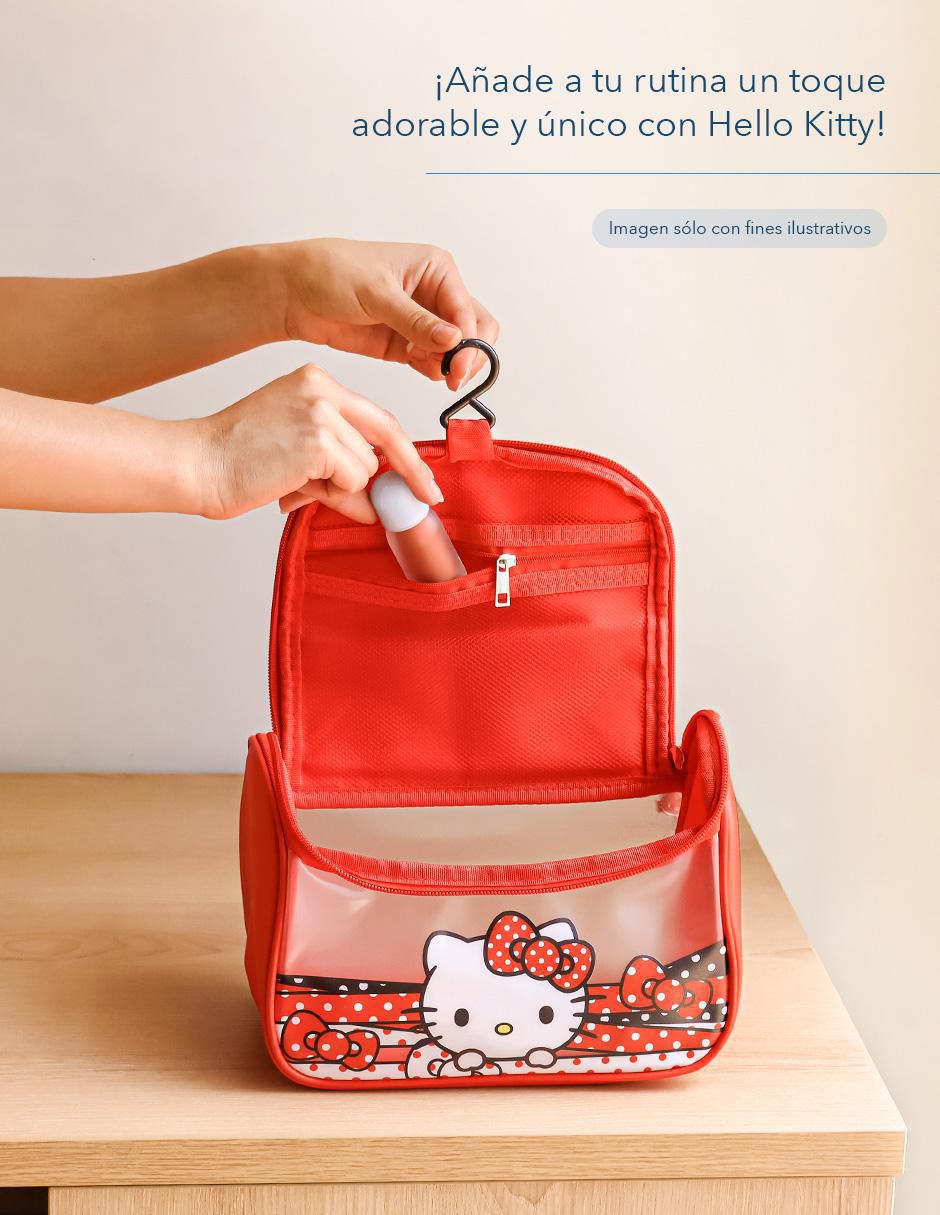 Neceser multiusos Neceser Hello Kitty Cosmetiquera Para Maquillaje Y Cosméticos Hello Kitty and Friends impermeable unisex